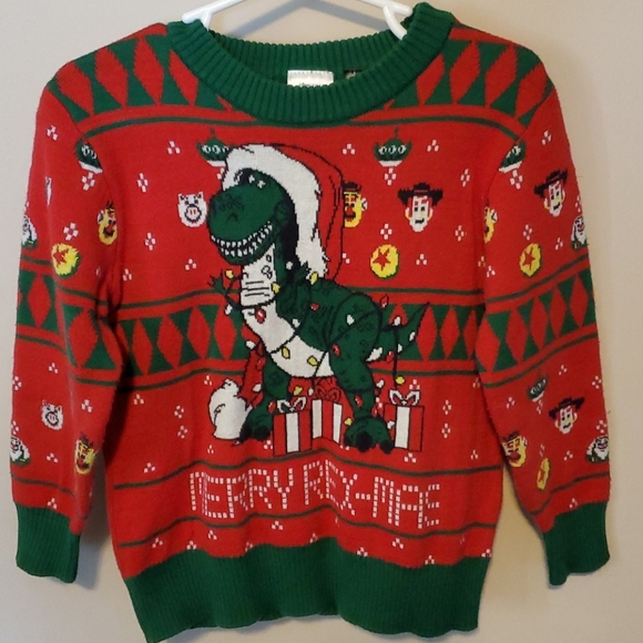 Toddler Toy Story Christmas Sweater 